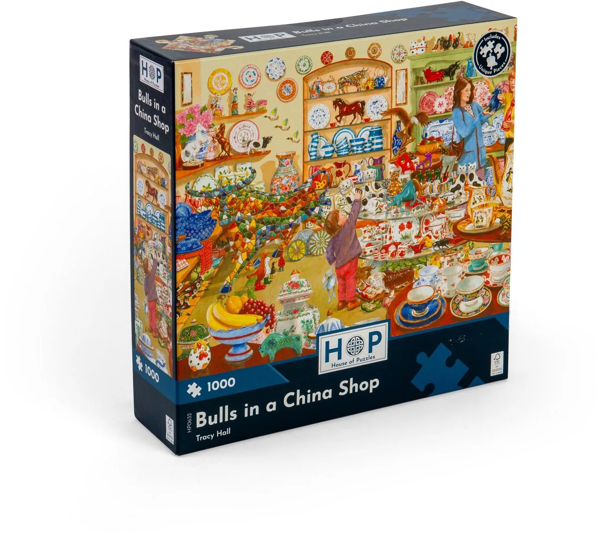 House Of Puzzles Bulls in a China Shop Legpuzzel 1000 Stuks - HP0632