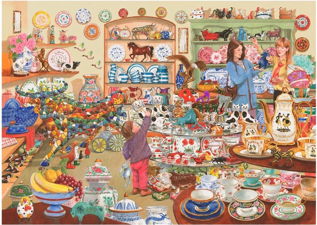 House Of Puzzles Bulls in a China Shop Legpuzzel 1000 Stuks