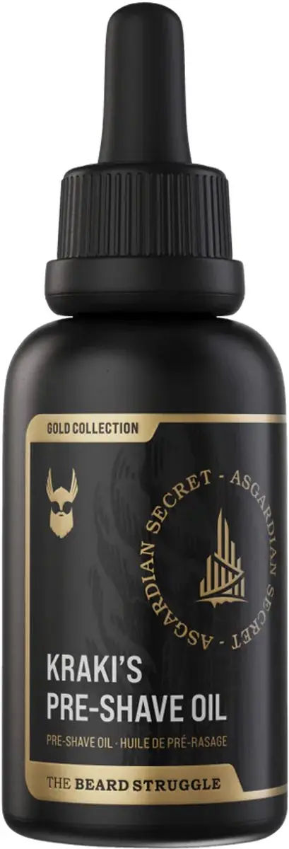 The Beard Struggle KRAKI PRE SHAVE OIL Asgardian Secret