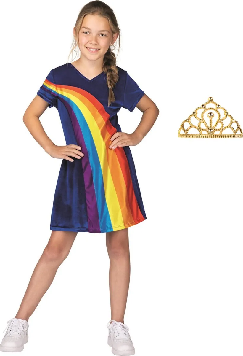 K3 Regenboogjurkje 134