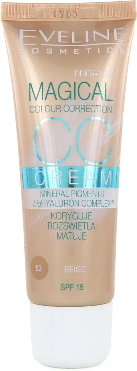 Eveline CosmeticsÂ CC Cream Magical Colour Correction Beige 30ml.