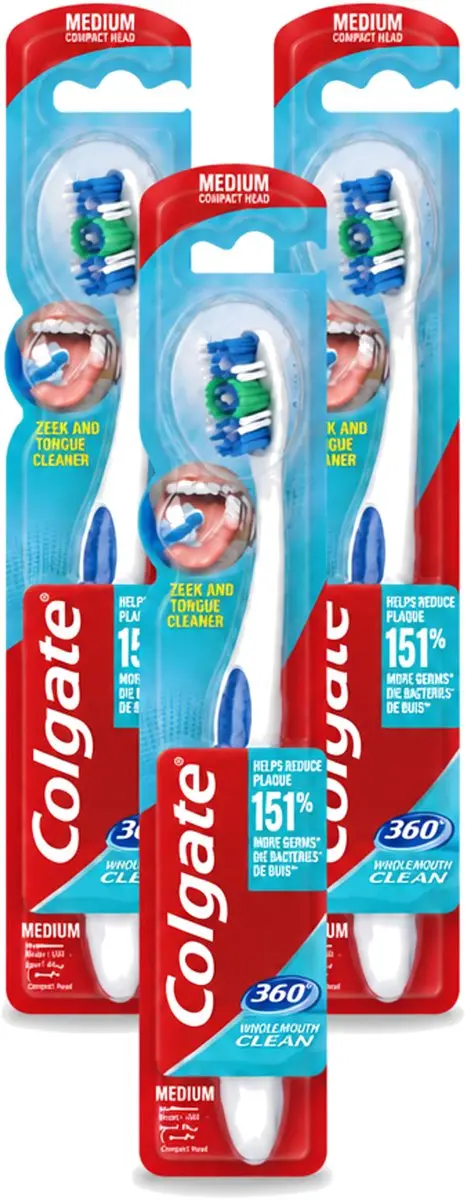 3 x Colgate