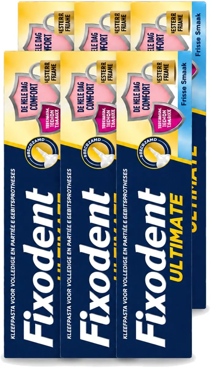 6 x Fixodent