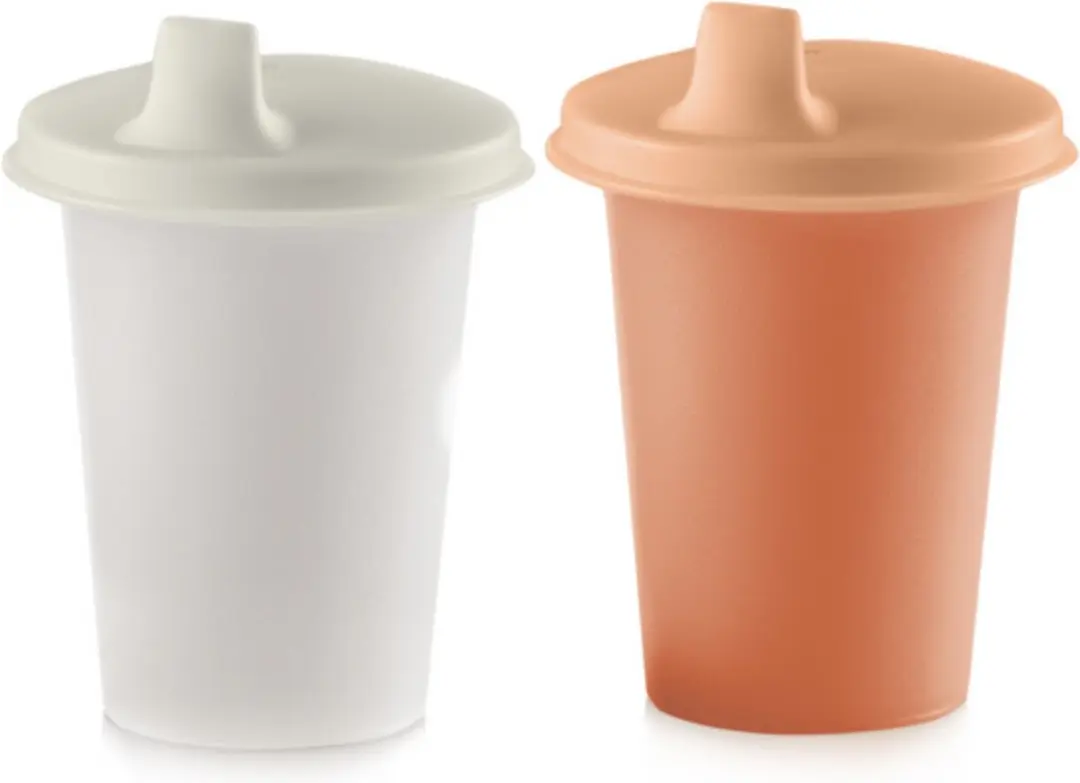 Tupperware oefenbekers set van 2