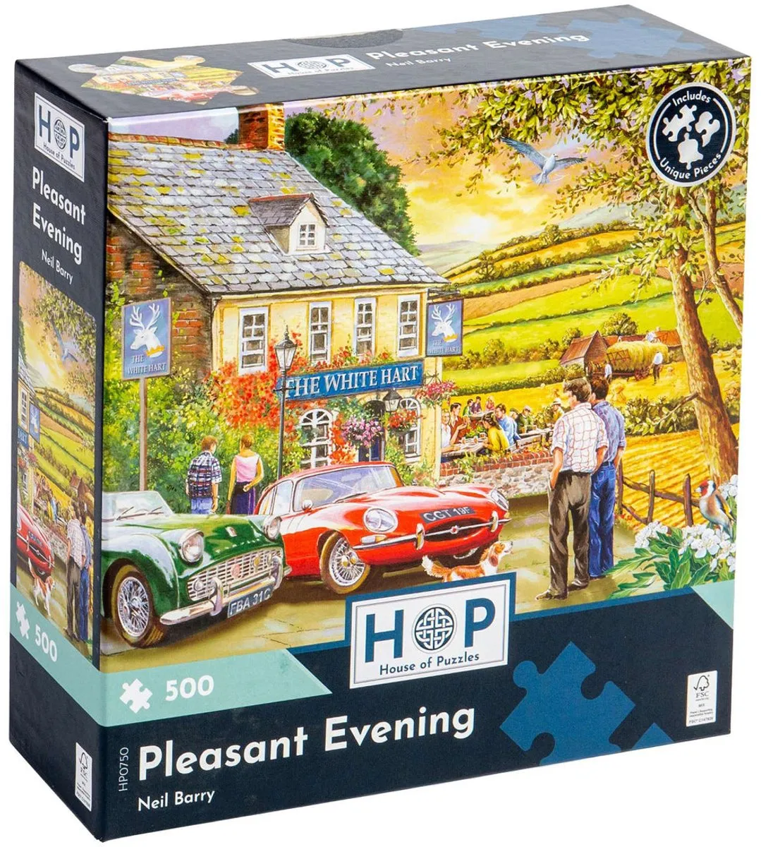 House Of Puzzles Pleasant Evening Legpuzzel 500 Stuks - Multicolor