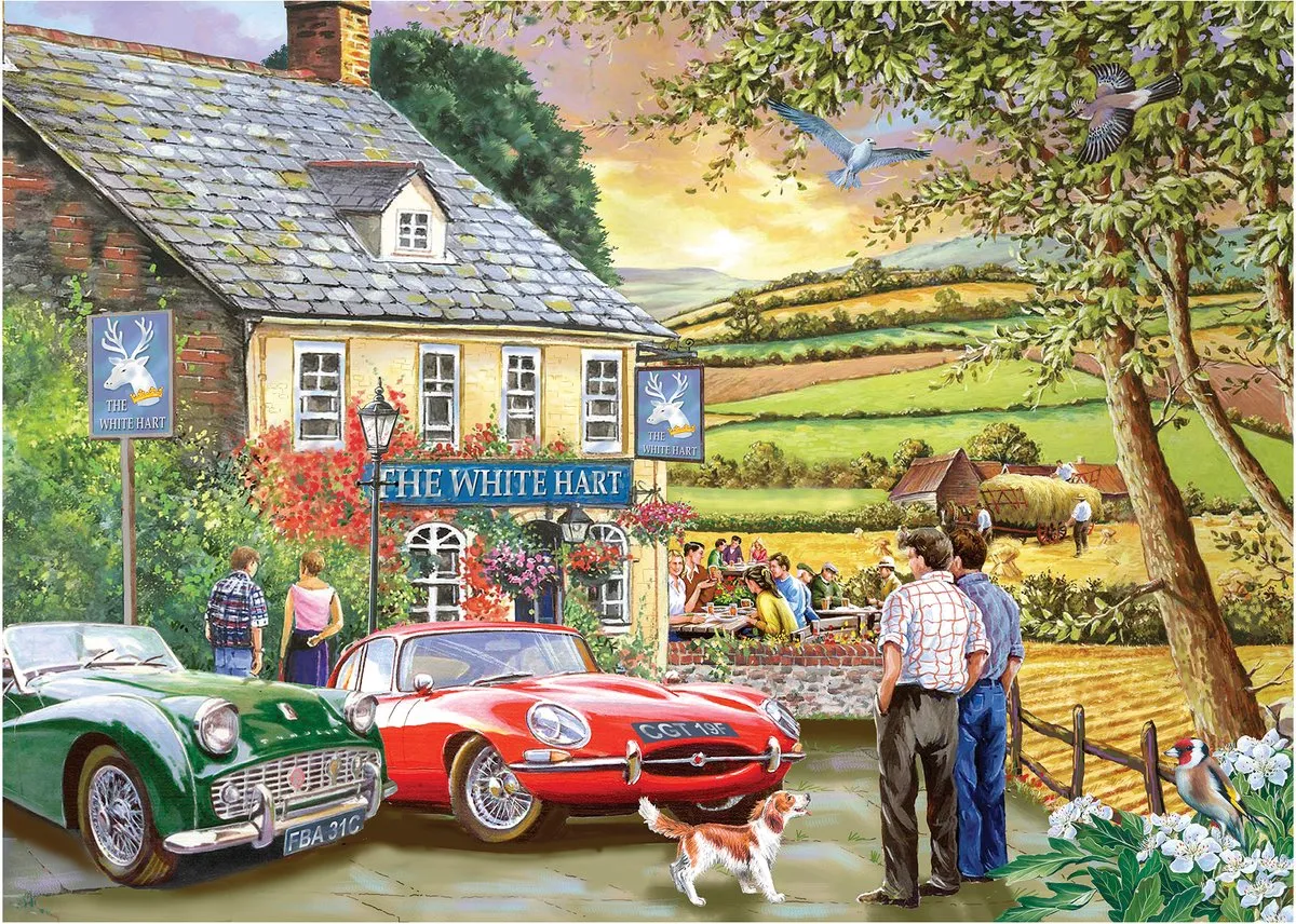 House Of Puzzles Pleasant Evening Legpuzzel 500 Stuks