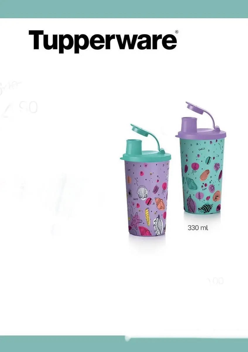 Tupperware rietjesbeker set