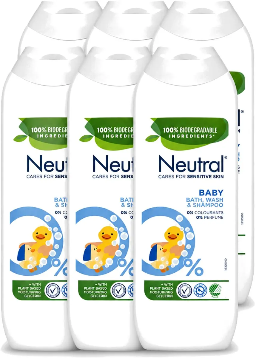 6 x Neutral Baby