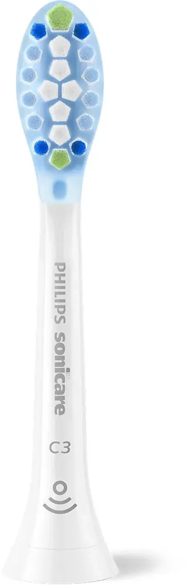 Philips Sonicare C3 HX9042/87 Opzetborstels - 2 Stuks - Wit