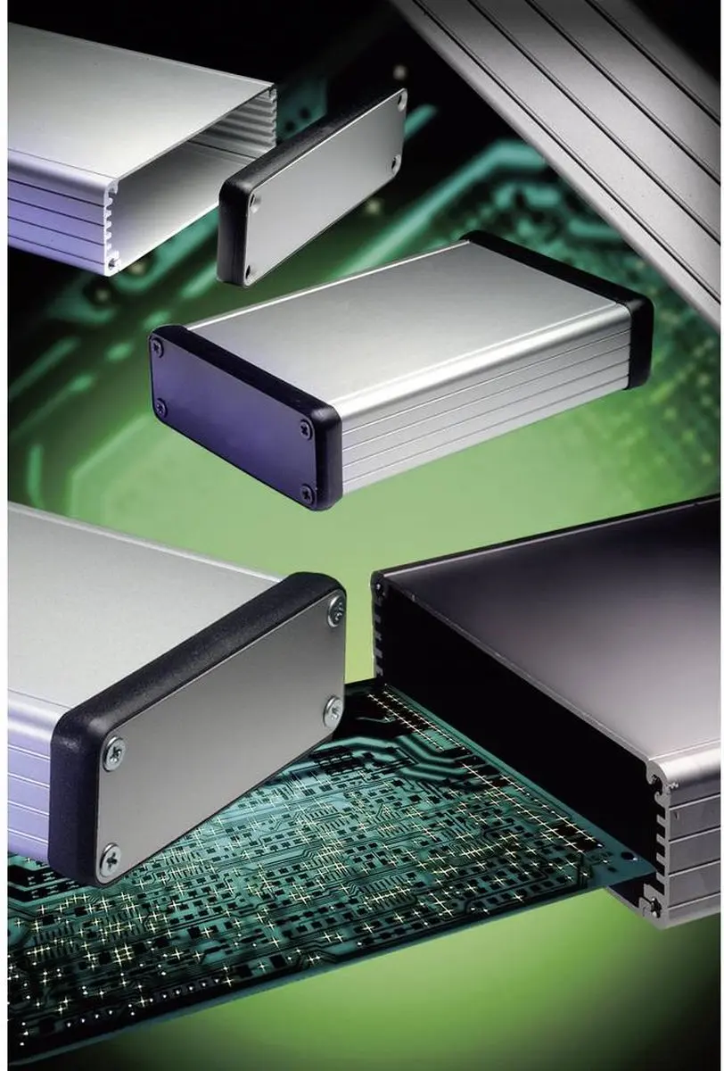 Hammond 1455N1602 Profielbehuizing - 160x103x53mm - Aluminium
