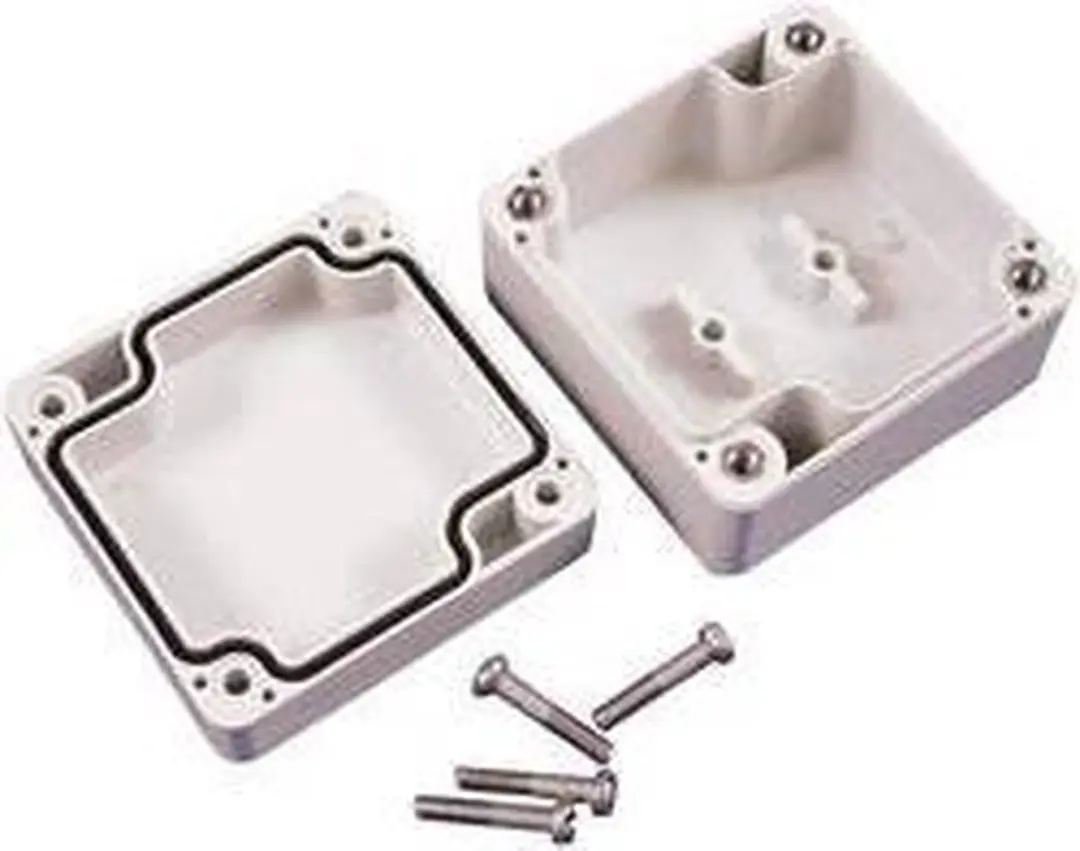 Hammond Electronics 1554TGY Universele Behuizing - 180x120x90mm - Grijs-wit