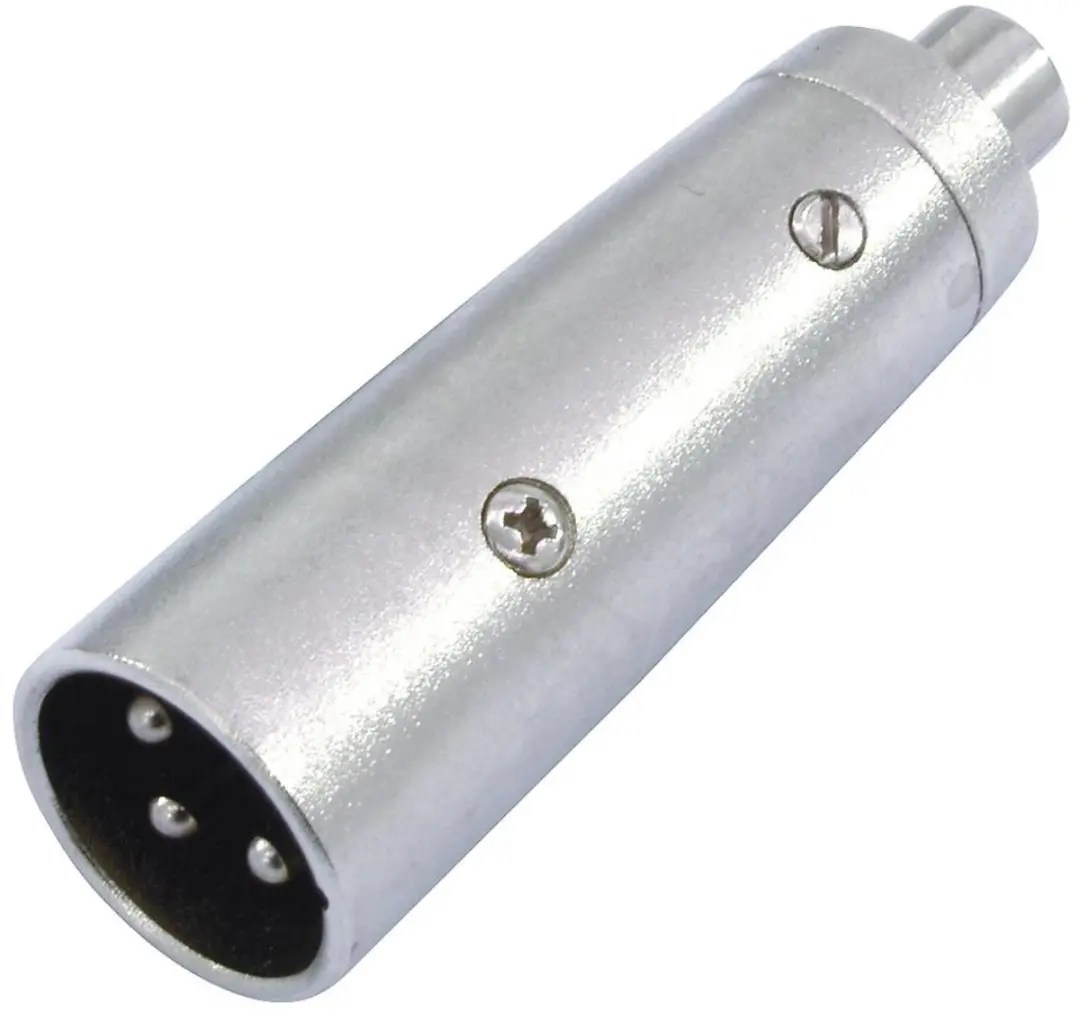 Omnitronic 30226566 Tussenstuk RCA XLR
