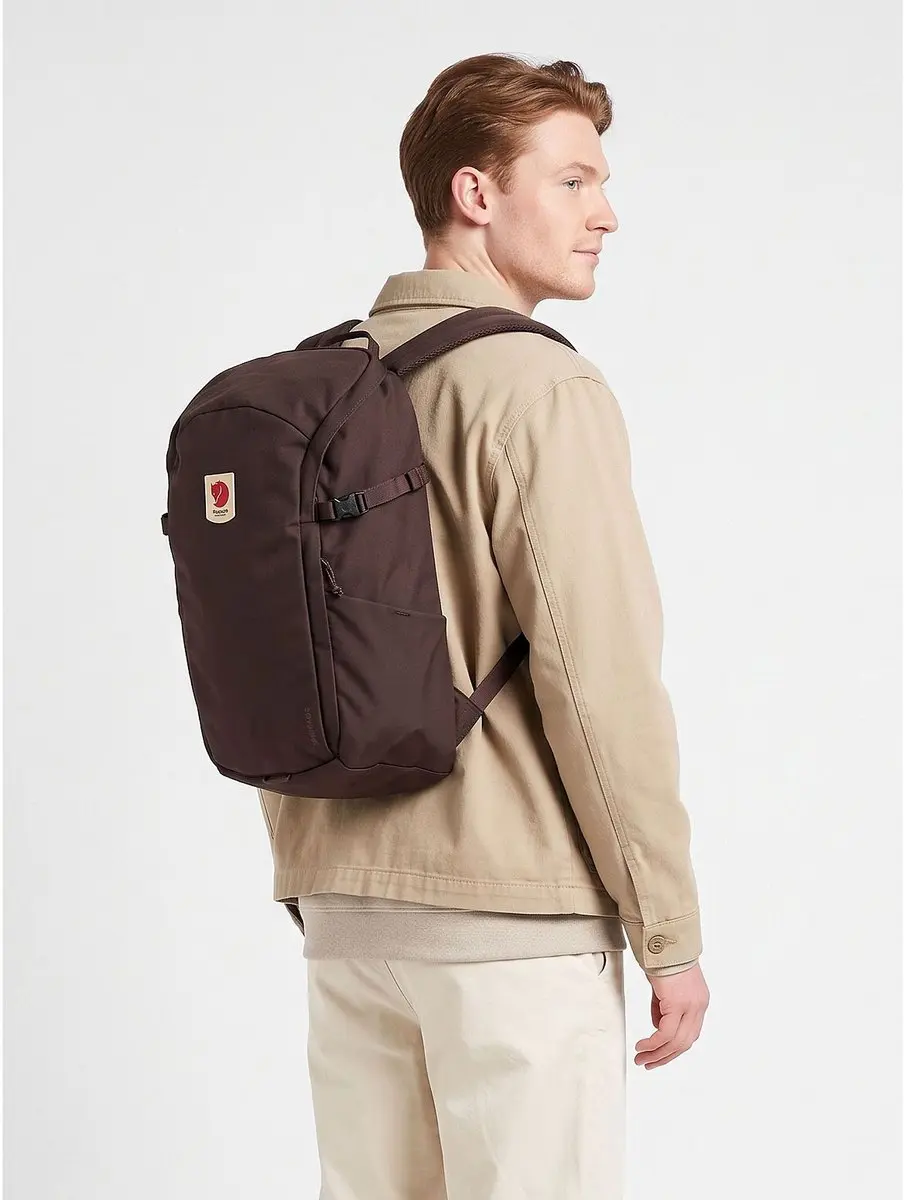 Fjällräven High Coast Ulvö 23 Rugzak - 23L - 16 inch Laptopvak - Black Oak - afbeelding 2 van 6