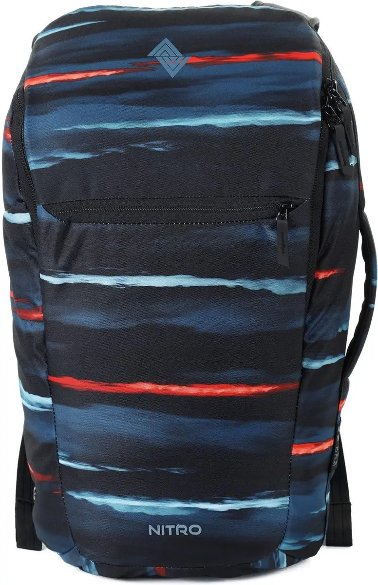 NITRO laptop rugzak rugzak met laptopvak Nikuro Traveller 32L Acid Dawn veelkleu