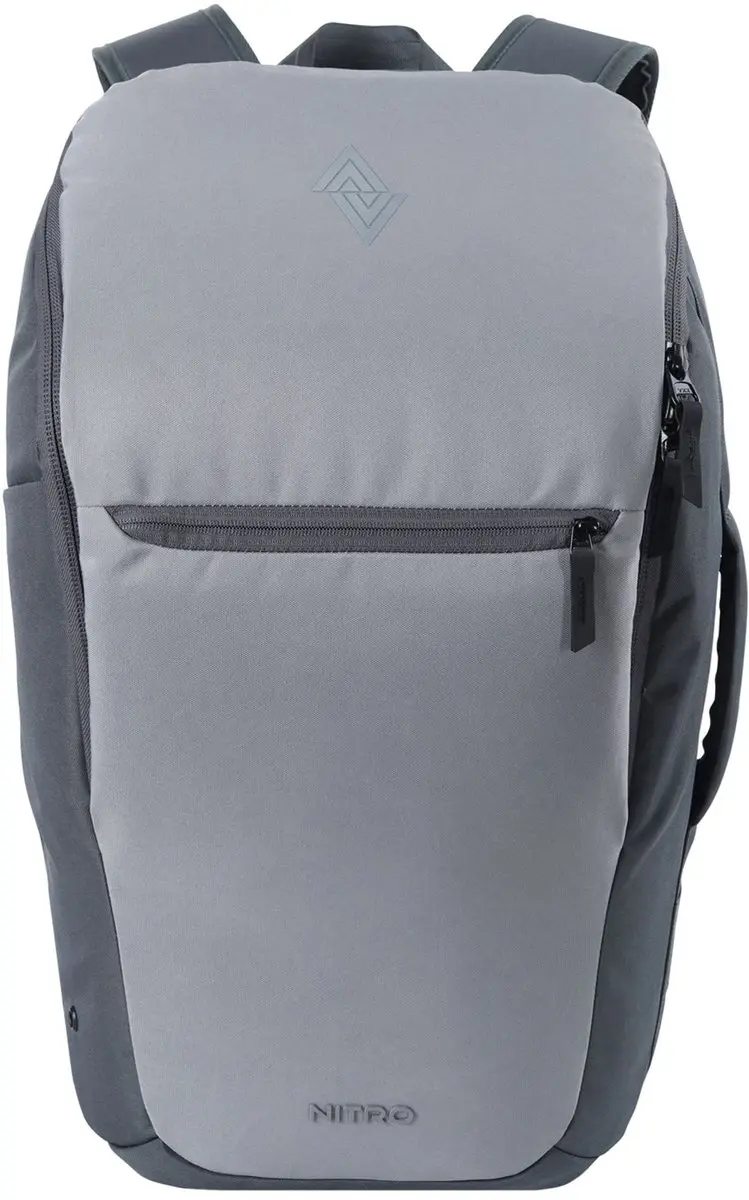 NITRO laptop rugzak rugzak met laptopvak Nikuro Traveller 32L Graphite grijs