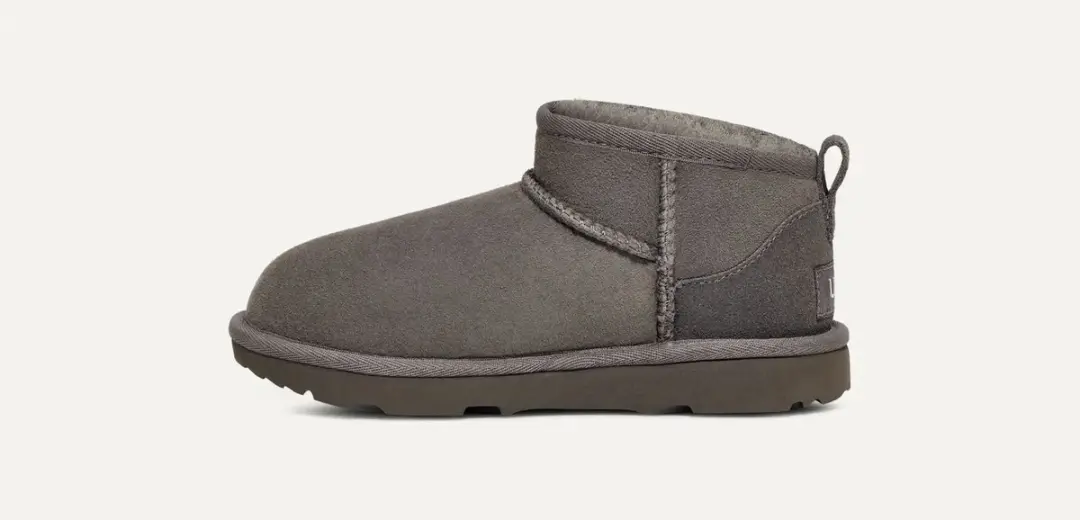 UGG CLASSIC ULTRA MINI 1130750K-GREY UGG kinderschoenen maat 16