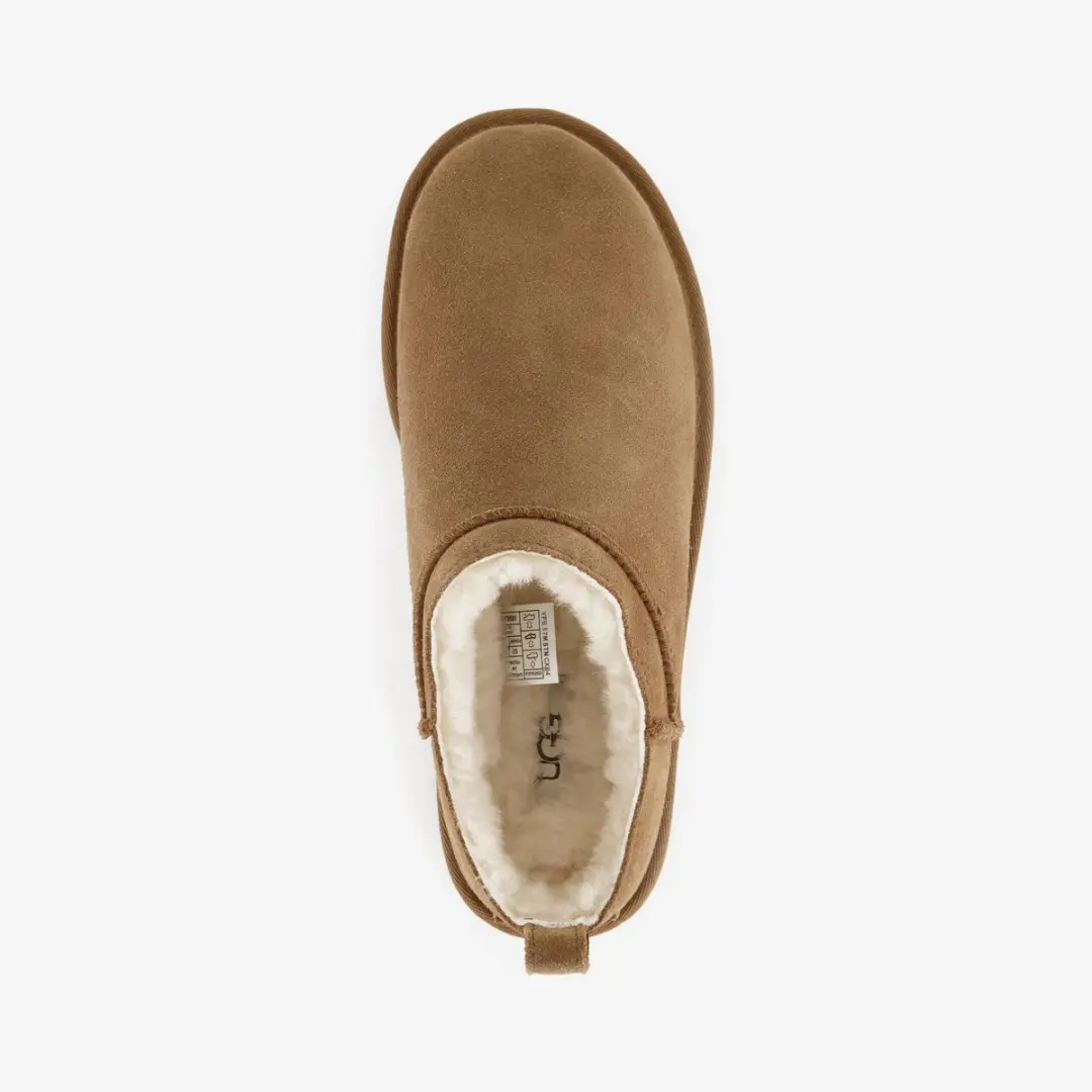 UGG Classic Micro Enkellaarzen Cognac 41