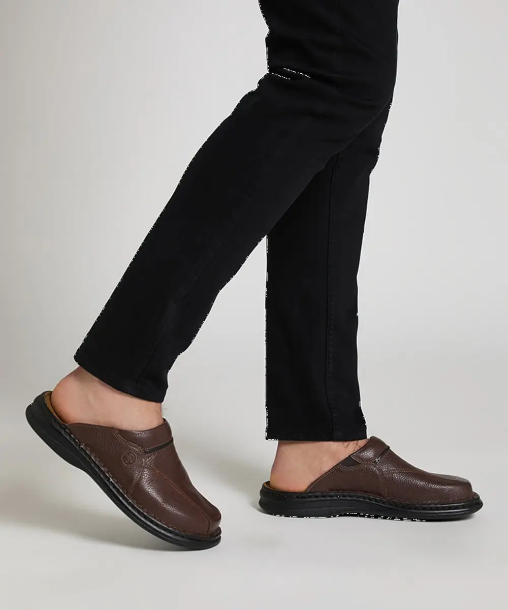 Josef Seibel Klaus Brasil Pantoffels - Bruin Leer - 40