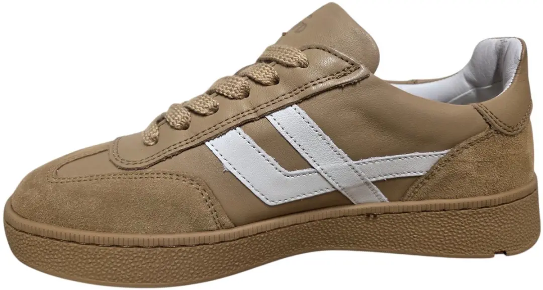 Lloyd Akari Brava Sneakers Beige/Wit - Leer & Suede - 42