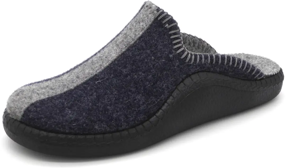 Josef Seibel Dames Pantoffel Monaco 62 54702-506 - Blauw/Grijs