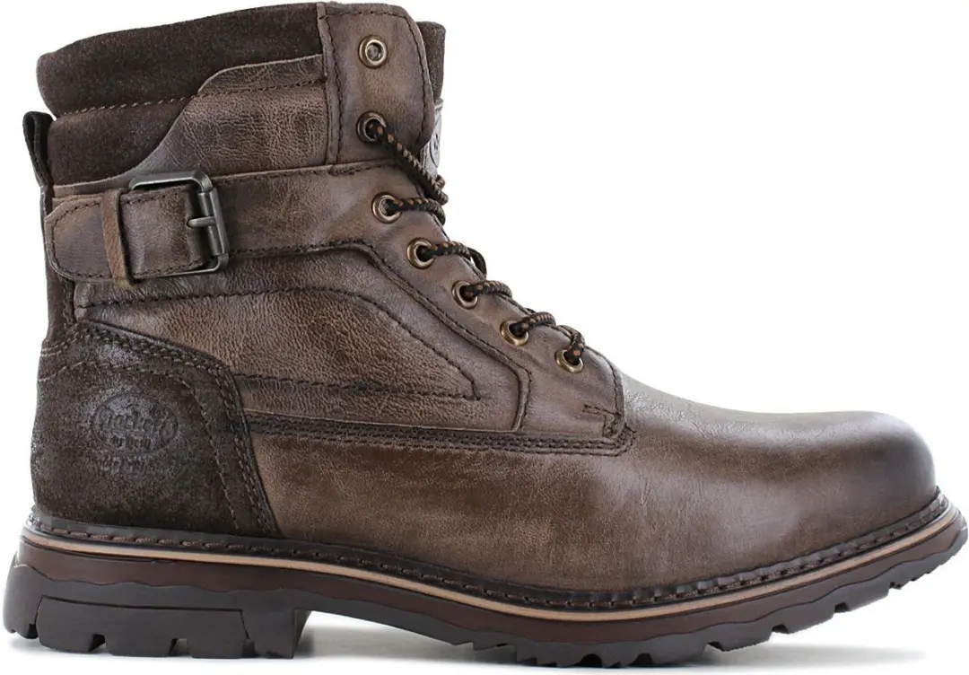 Dockers by Gerli Heren Boots 51GL102-140-300 Bruin Leren Stiefel