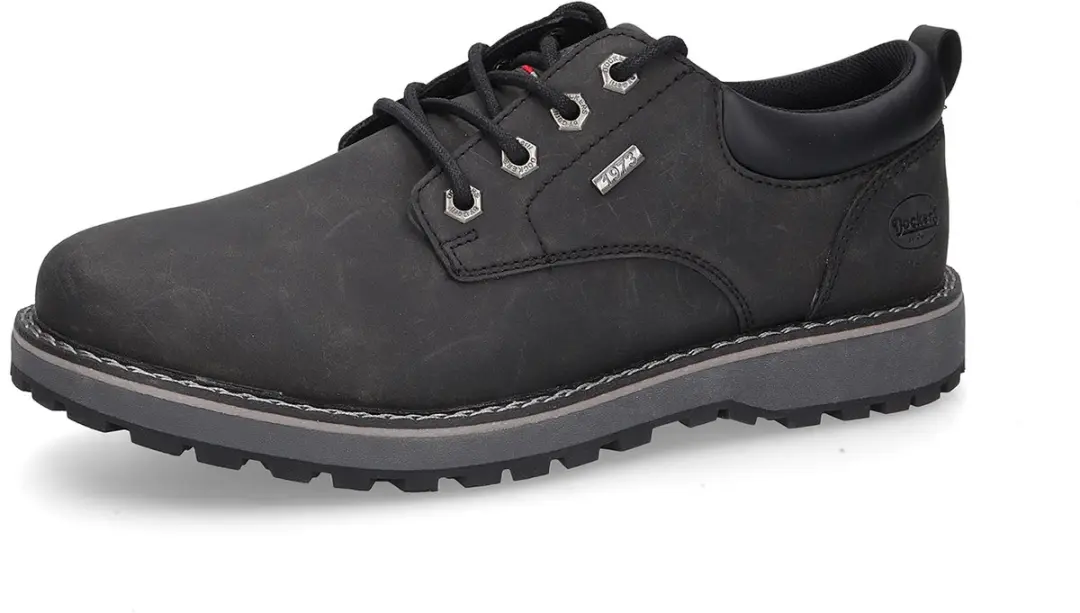 DOCKERS BY GERLI Heren Veterschoen Sneaker Zakelijk Elegant 57IT001 Zwart