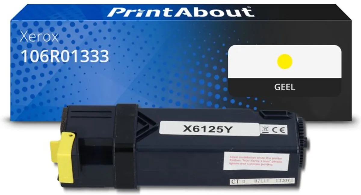PrintAbout Xerox 106R01333 Toner Geel