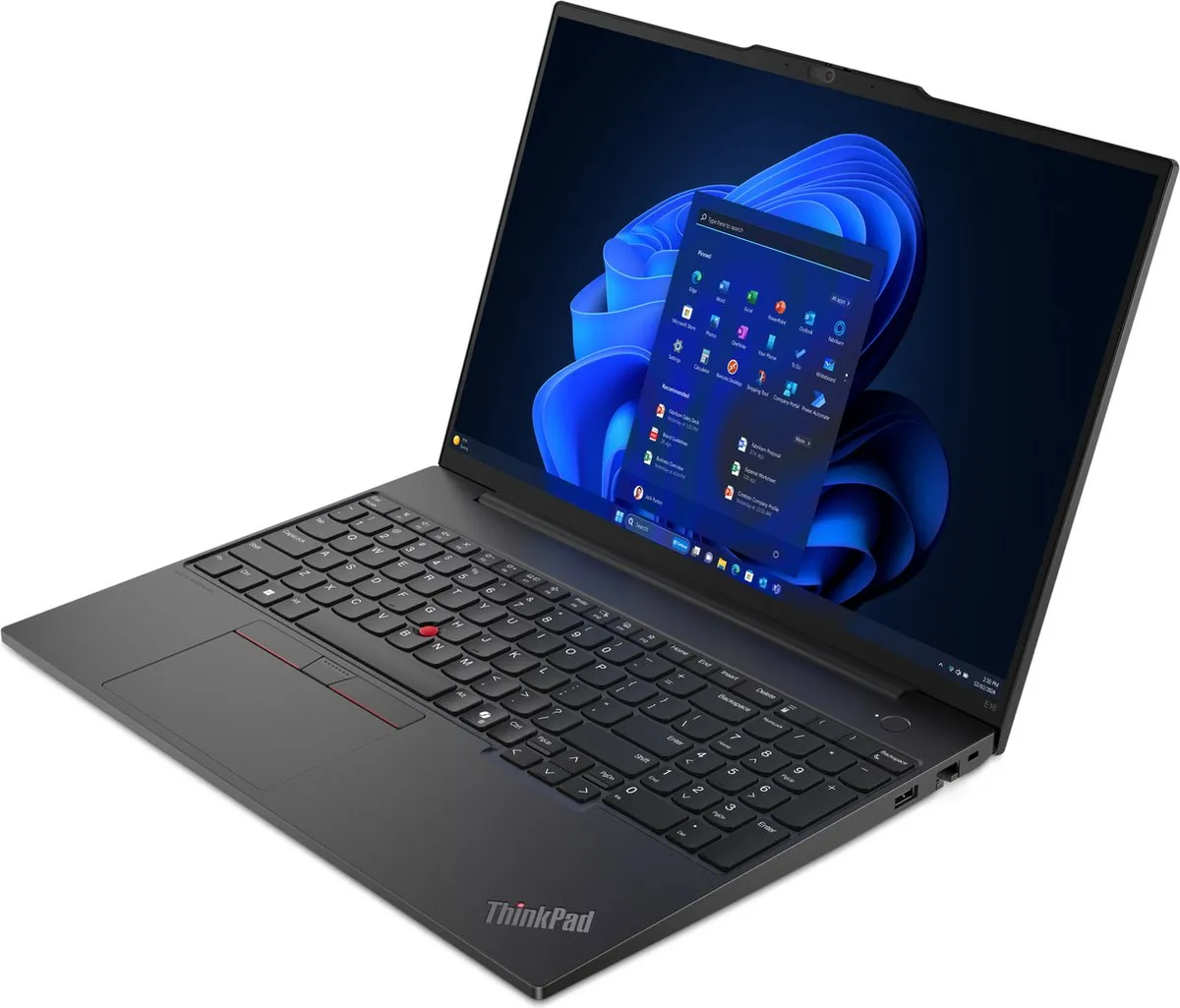 Lenovo ThinkPad E16 Gen 2 Zakelijke Laptop 16" - Core Ultra 7 - 16GB/512GB