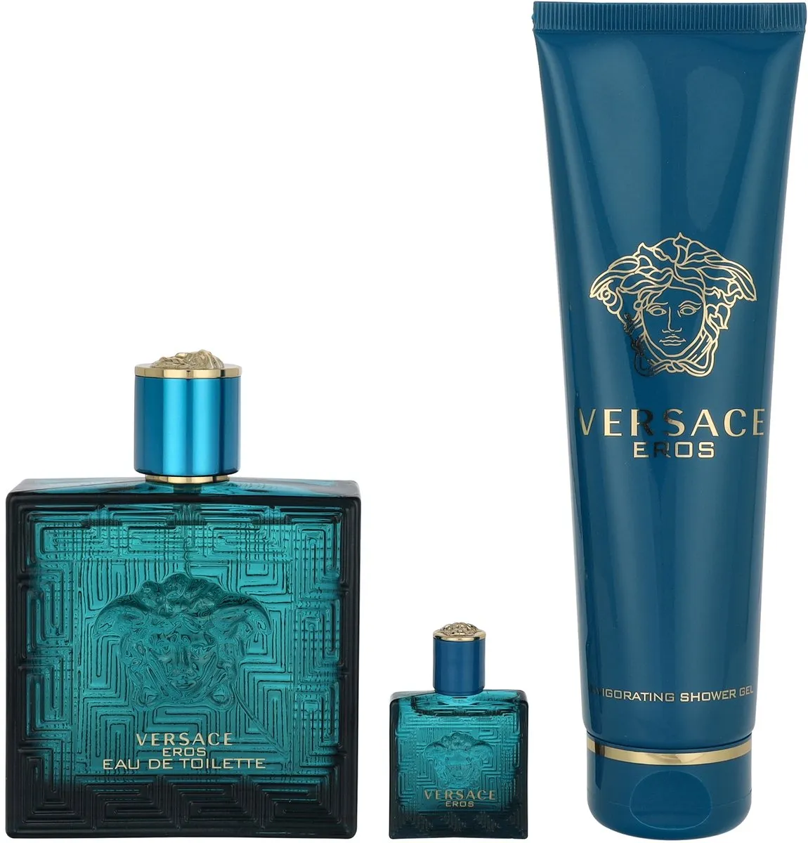 Versace Eros Pour Homme EDT Giftset - 255ml (3 stuks)
