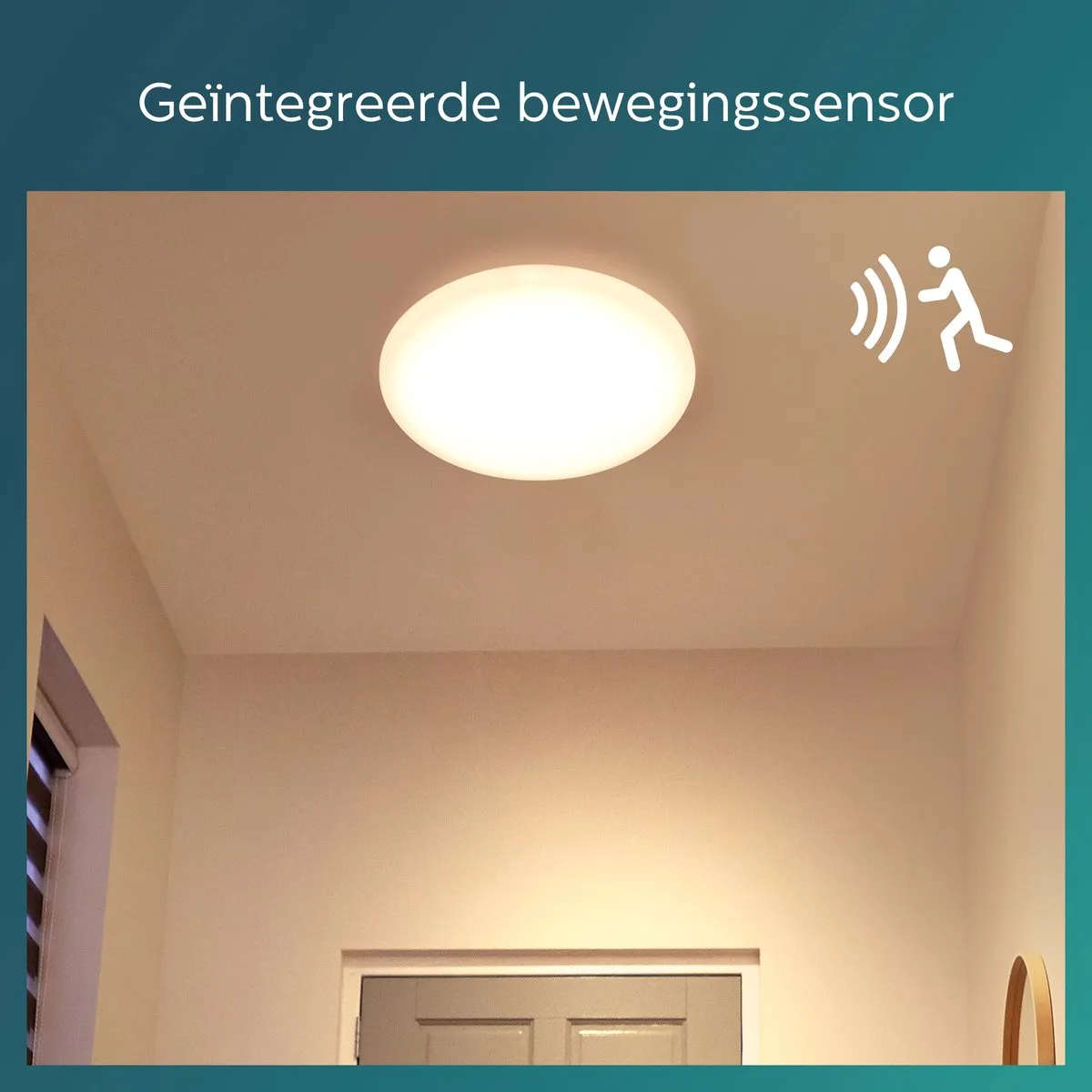 Philips Shan Plafondlamp 12W - Sensor - Warmwit 2700K - afbeelding 6 van 6