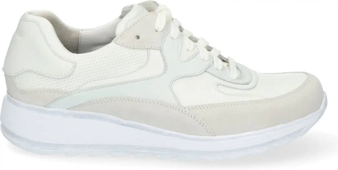 Durea 6272 H Lage Sneakers - Wit/Beige 37.5