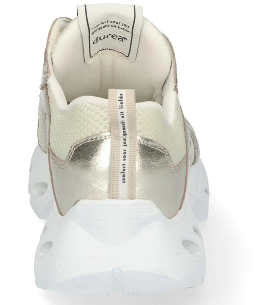 Durea 6309 Sneaker FlowMotion - Platino - Maat 42