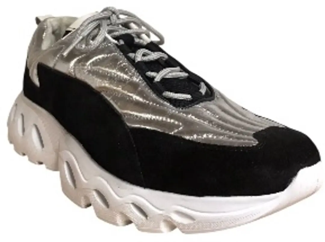 Durea 6311 Sneaker FlowMotion - Zwart/Zilver