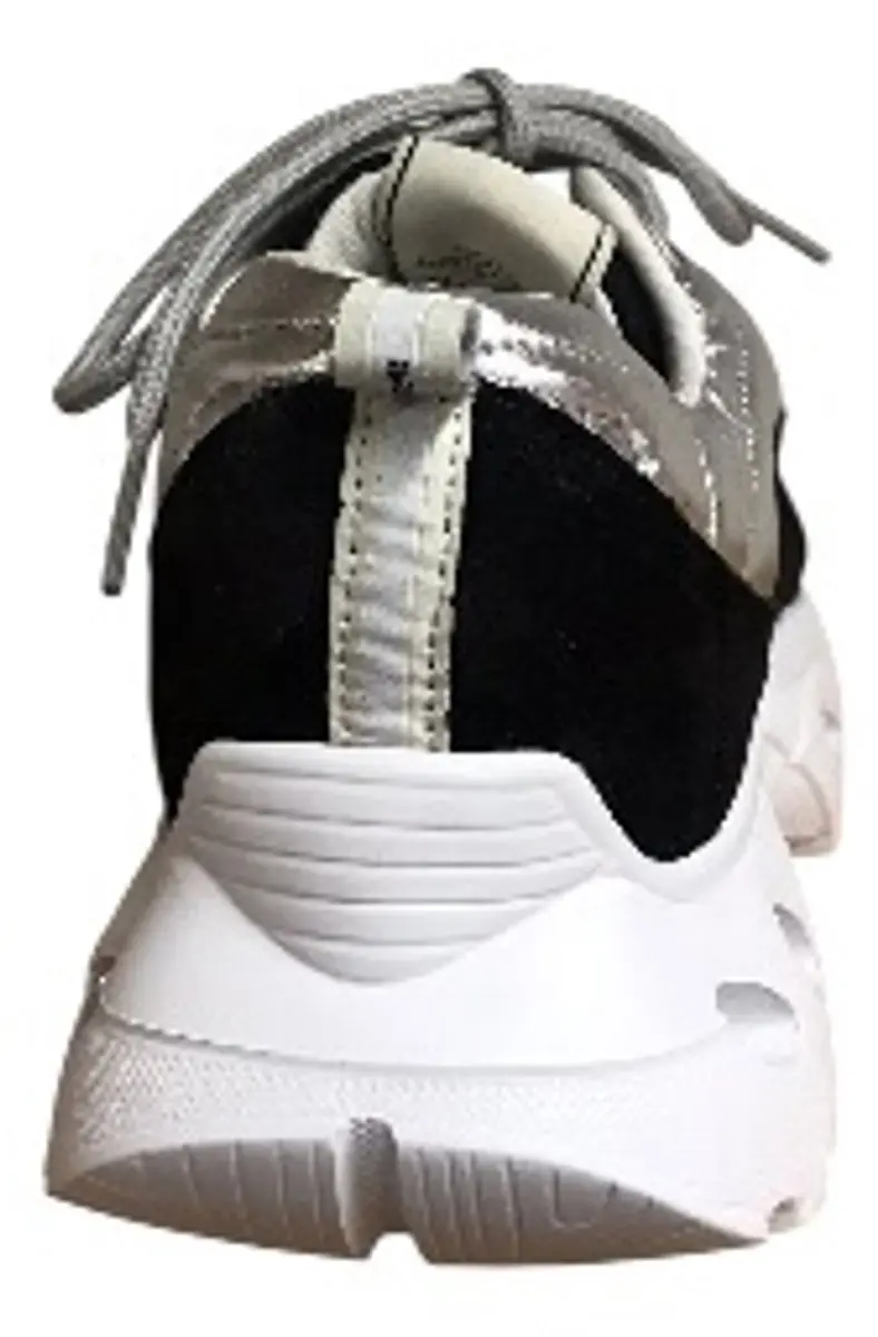 Durea 6311 Sneaker FlowMotion - Zwart/Zilver