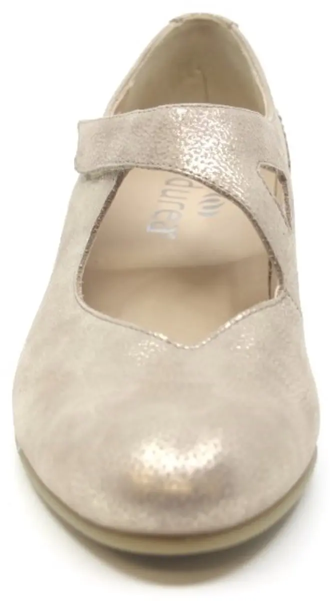 Durea 5755 Wijdte H Taupe - Maat 41