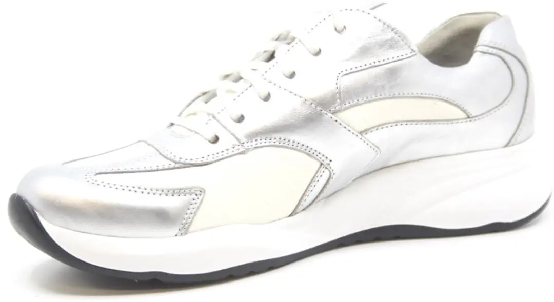 Durea 6316 Sneaker - Zilver - Maat 38
