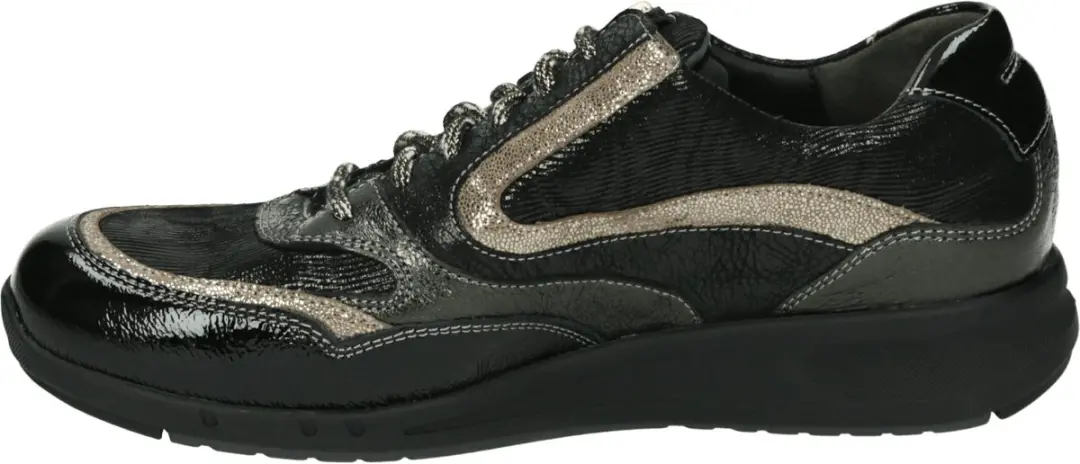 Durea 6306 K Lage Sneakers - Zwart 39