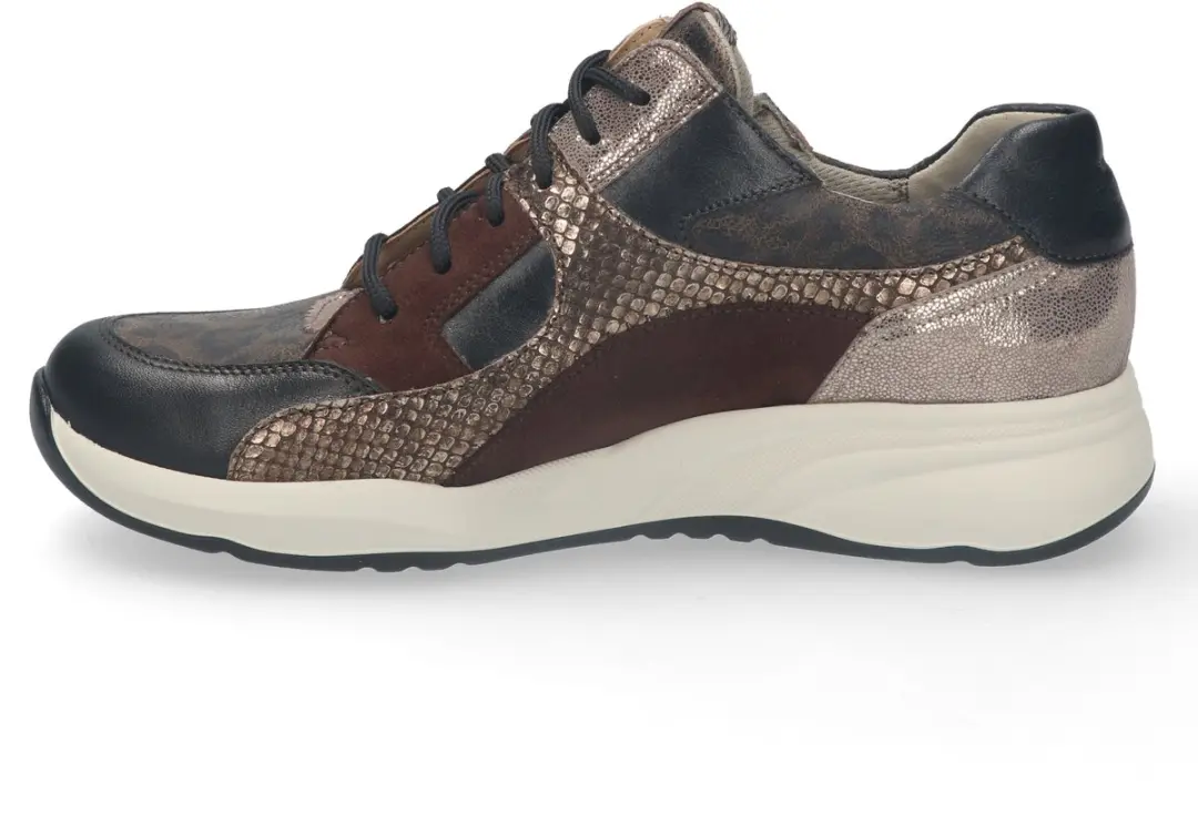 Durea 6318 K Dames Sneakers - Maat 37.5 - Zwart