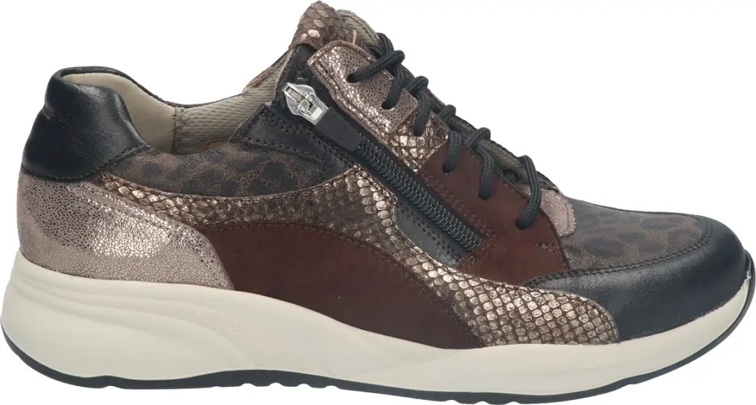 Durea 6318 K Dames Sneakers - Maat 37.5 - Zwart