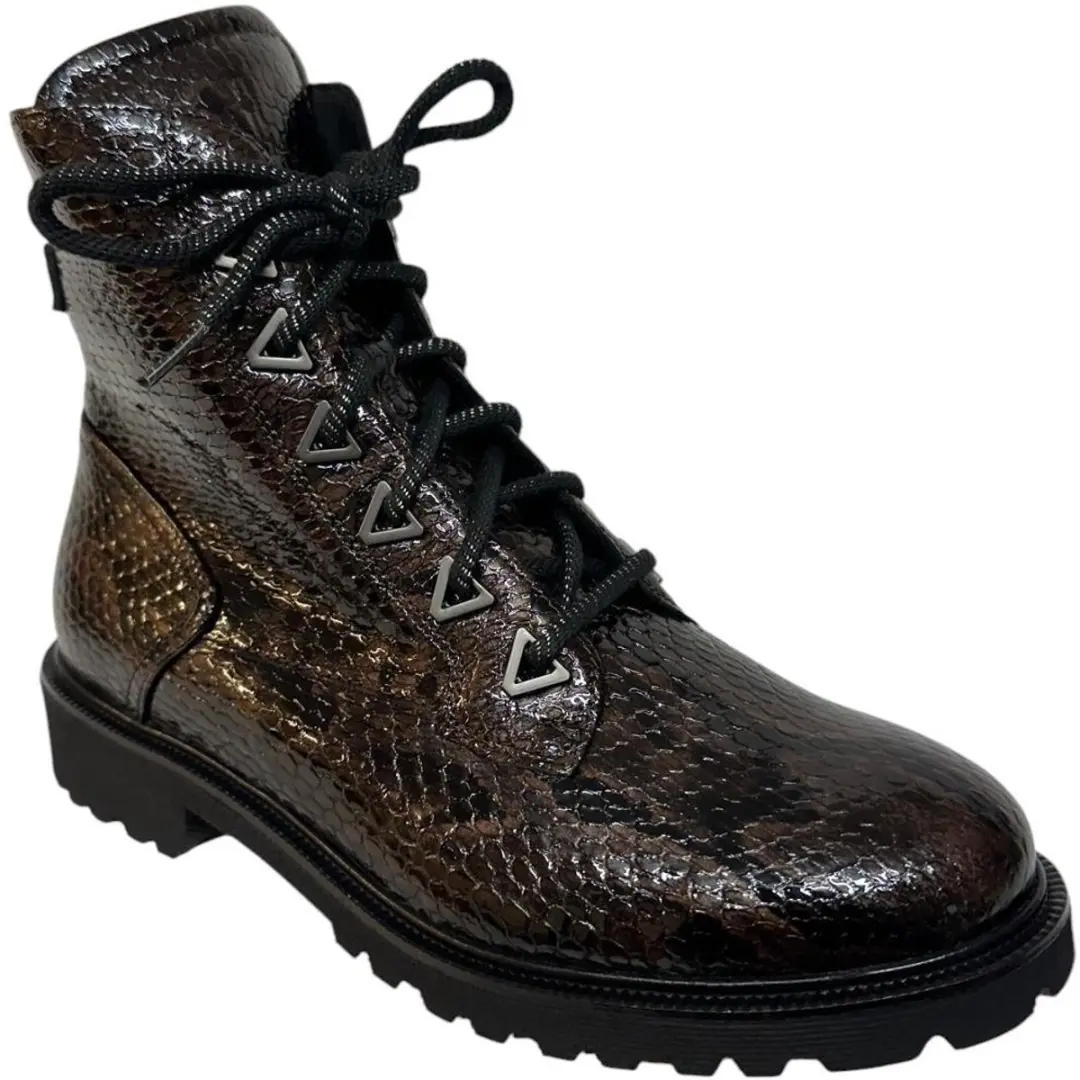 Durea Boots VTR Rits 23026 5 - Donkerbruin - Maat 41.5