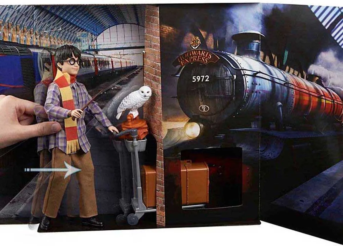 Harry Potter Platform 9 3/4 Scene Speelset GXW31 - Meerkleurig