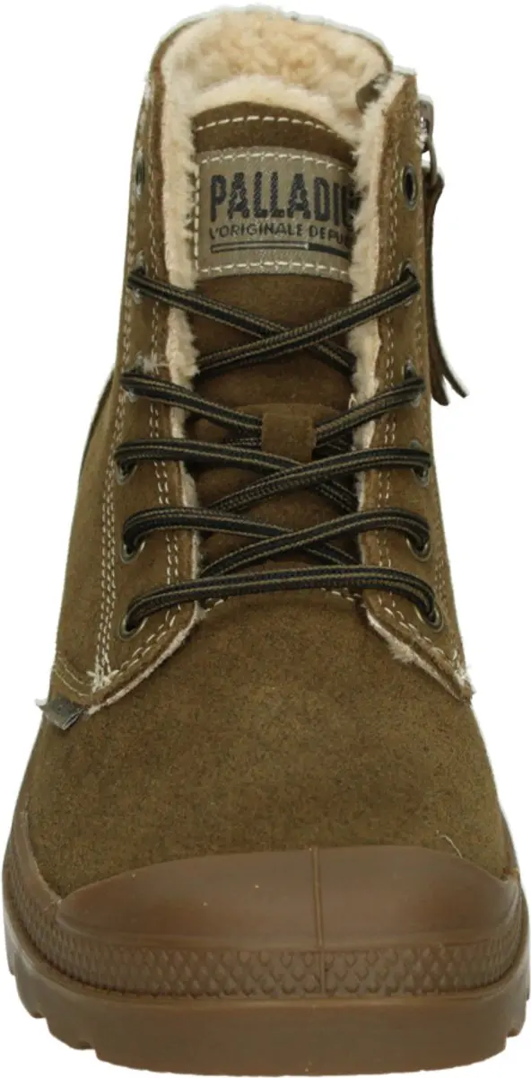 Palladium Pampa Zip WL Pilot Hoge Sneakers - Bruin 44 - afbeelding 2 van 4