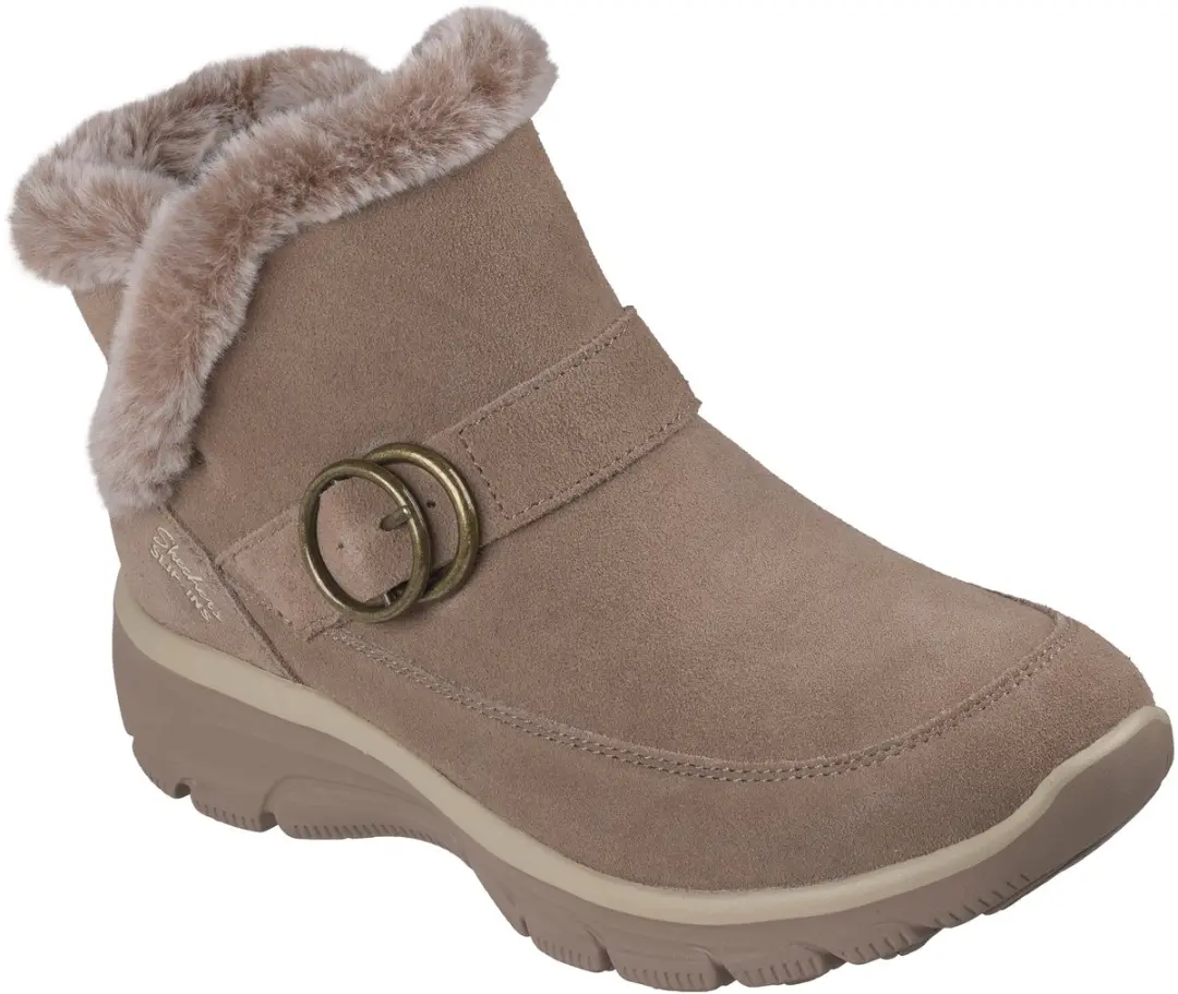 Skechers Easy Going Gentle Winter Dames Instappers 37 - Beige - afbeelding 5 van 6