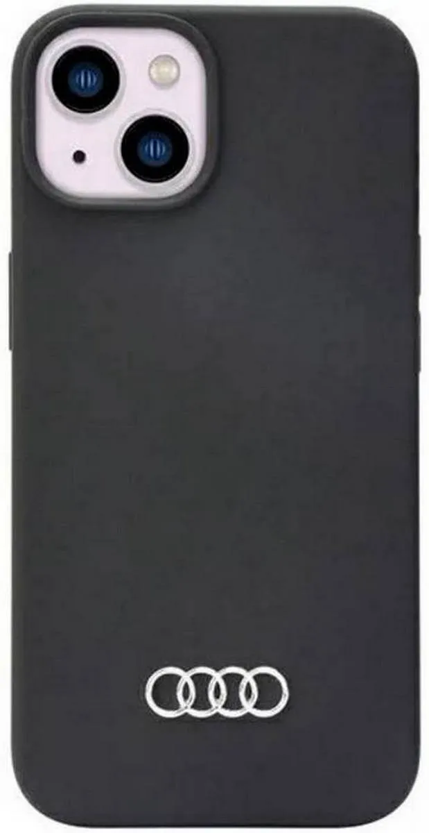 Audi Silicone Back Case voor iPhone 14