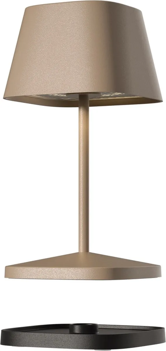 Villeroy & Boch 2.0 Neapel Led Tafellamp Oplaadbaar - Beige