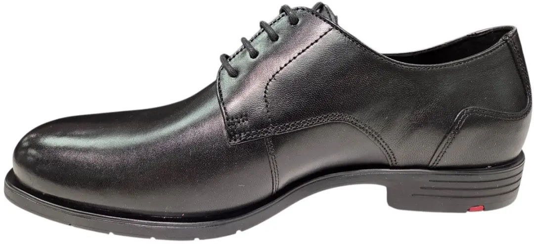 Lloyd Eezy 110W Black Veterschoenen - Zwart Leer - 44