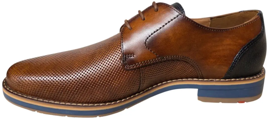 Lloyd Drift 110 Brown Navy Veterschoenen - Bruin - 43