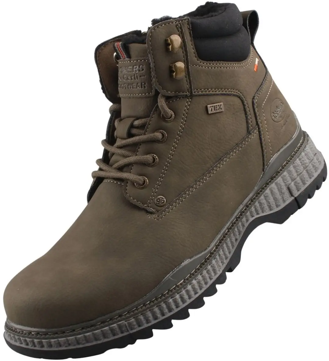 Dockers by Gerli herenlaarzen TEX gevoerd Khaki