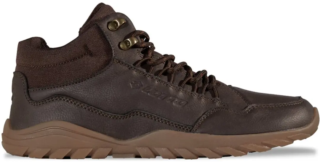 Lotto Unisex AGESO Barefoot Shoe Sneaker 2401970U 7973 Warm Lining Bruin