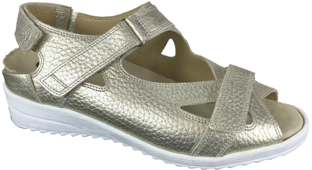 Durea 7419.0908 Sandalen - 39.5 - Platinum